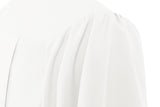 Matte White Bachelors Cap & Gown - College & University - Graduation Cap and Gown