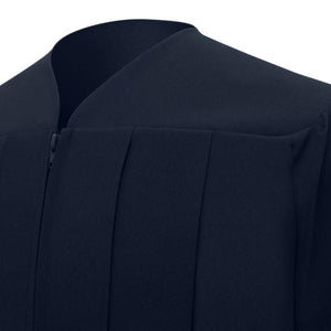 Matte Navy Blue High School Graduation Cap and Gown - Graduation Cap and Gown