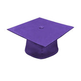 Matte Purple Bachelors Cap & Gown - College & University - Graduation Cap and Gown