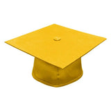 Matte Gold High School Graduation Cap and Gown - Graduation Cap and Gown