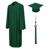 Matte Hunter Bachelors Cap & Gown - College & University