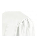 Shiny White Bachelors Graduation Gown - College & University - Graduation Cap and Gown