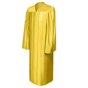 Shiny Gold Bachelors Graduation Gown - College & University - Graduation Cap and Gown