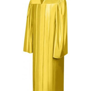 Shiny Gold Bachelors Graduation Gown - College & University - Graduation Cap and Gown