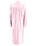 Shiny Pink Bachelors Graduation Gown - College & University - Graduation Cap and Gown