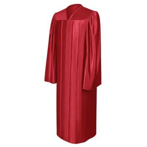 Shiny Red Bachelors Graduation Gown - College & University - Graduation Cap and Gown