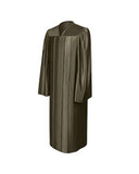 Shiny Brown Bachelors Graduation Gown - College & University - Graduation Cap and Gown