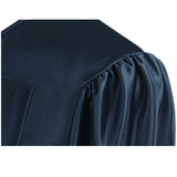 Shiny Navy Blue Bachelors Cap & Gown - College & University - Graduation Cap and Gown