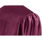 Shiny Maroon High School Graduation Cap and Gown - Graduation Cap and Gown