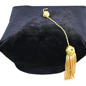 4 Sided Doctoral Tam - Academic Faculty Regalia - Graduation Cap and Gown