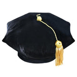 8 Sided Doctoral Tam - Academic Faculty Regalia - Graduation Cap and Gown