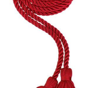 Red Graduation Honor Cord - High School Honor Cords - Graduation Cap and Gown