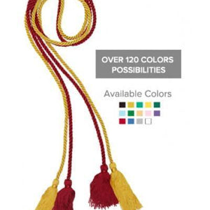 Double Graduation Honor Cords - Custom Honor Cords - Graduation Cap and Gown