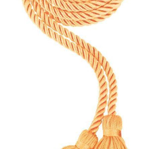 Apricot Honor Cord - College & High School Graduation Honor Cords - Graduation Cap and Gown