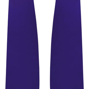 Purple Graduation Stole - Purple College & High School Stoles - Graduation Cap and Gown