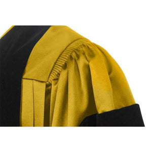 Deluxe Gold Doctoral Gown - Graduation Attire