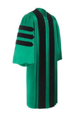 Deluxe Emerald Doctoral Gown - Graduation Attire