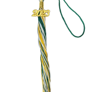 Triple Color Graduation Tassel