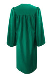 Eco-Friendly Green High School Graduation Gown - Graduation Cap and Gown