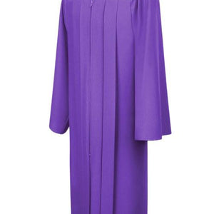 Matte Purple High School Graduation Gown - Graduation Cap and Gown