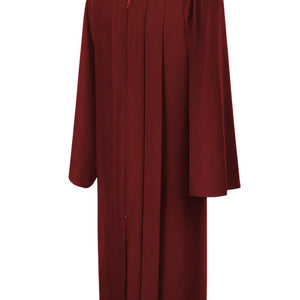 Matte Burgundy Bachelors Graduation Gown - College & University