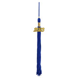 Matte Royal Blue High School Graduation Cap and Gown