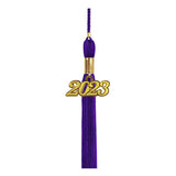 Shiny Royal Blue High School Cap and Gown