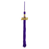 Matte Purple High School Graduation Cap and Gown