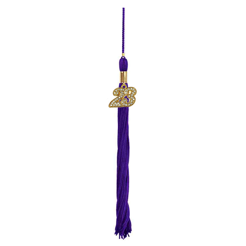 Shiny Royal Blue High School Cap and Gown
