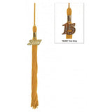 Shiny Antique Gold High School Graduation Cap & Gown - Graduation Cap and Gown