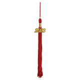 Shiny Red High School Graduation Cap & Gown