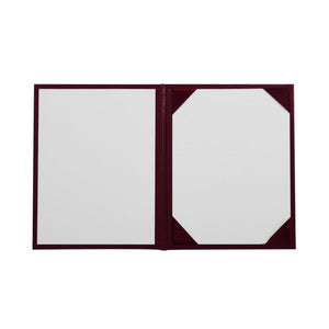 Maroon Imprinted Diploma Cover - High School Diploma Covers
