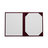 Maroon Imprinted Diploma Cover - High School Diploma Covers