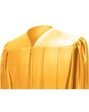 Shiny Antique Gold Bachelors Graduation Gown - College & University - Graduation Cap and Gown